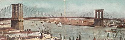 Brooklyn Bridge in 1890